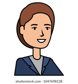 beautiful businesswoman avatar character
