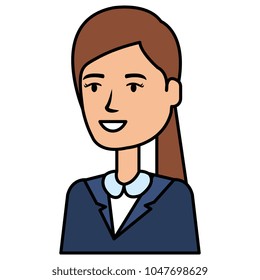 beautiful businesswoman avatar character