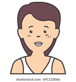beautiful businesswoman avatar character