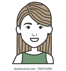 beautiful businesswoman avatar character