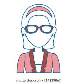 beautiful businesswoman avatar character