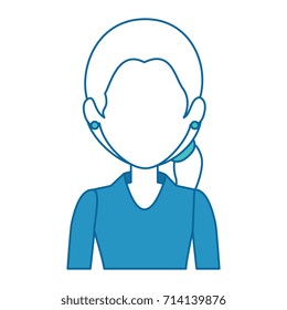beautiful businesswoman avatar character