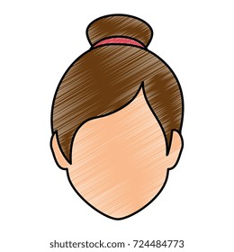 beautiful businesswoman avatar character