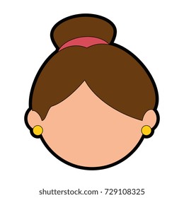 beautiful businesswoman avatar character