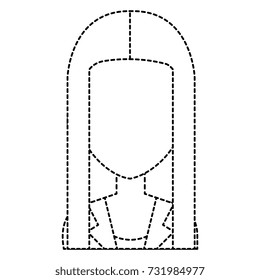beautiful businesswoman avatar character