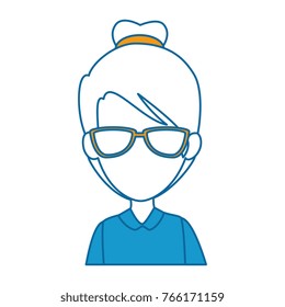 beautiful businesswoman avatar character