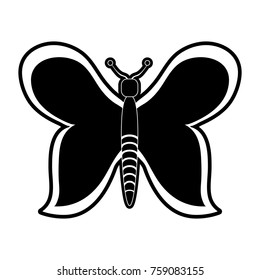 Beautiful buttefly symbol