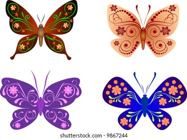beautiful butterflies