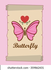 beautiful butterflies design 