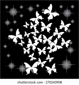 beautiful butterflies design, vector illustration eps10 graphic 