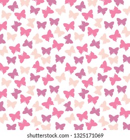 Beautiful butterflies seamless pattern. abstract animal background. multicolored. modern design. vector illustration. trendy vector design