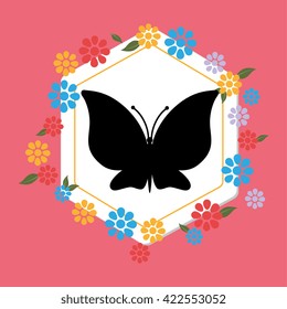 beautiful butterfly design 