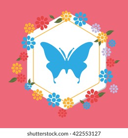 beautiful butterfly design 