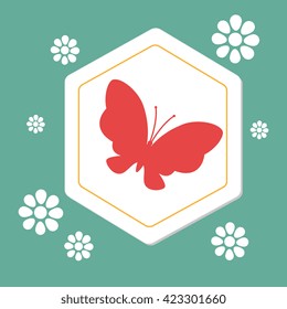 beautiful butterfly design 