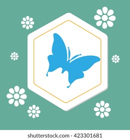 beautiful butterfly design 