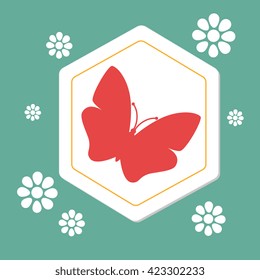 beautiful butterfly design 