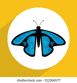 beautiful butterfly design, vector illustration eps10 graphic 