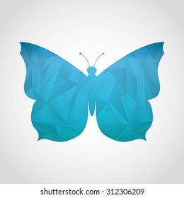 beautiful butterfly design, vector illustration eps10 graphic 
