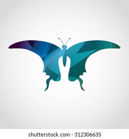 beautiful butterfly design, vector illustration eps10 graphic 