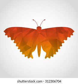 beautiful butterfly design, vector illustration eps10 graphic 