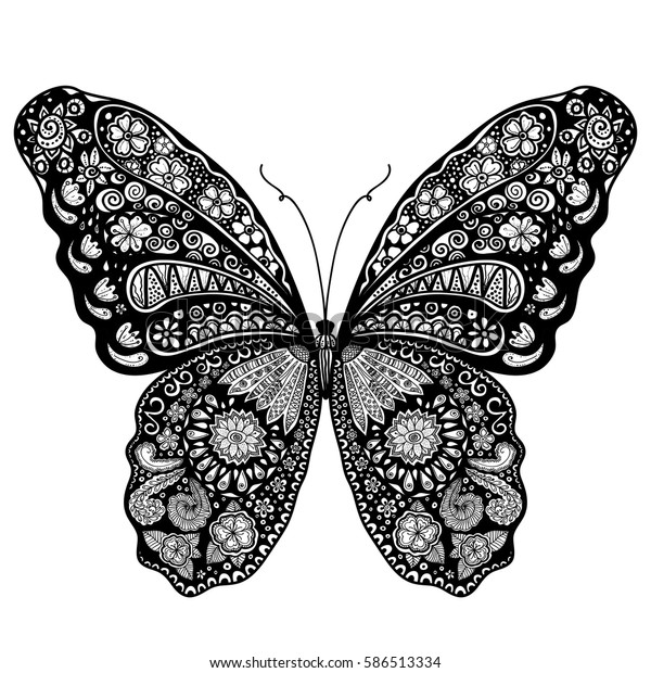 doodle fit butterfly