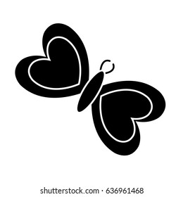 beautiful butterfly icon