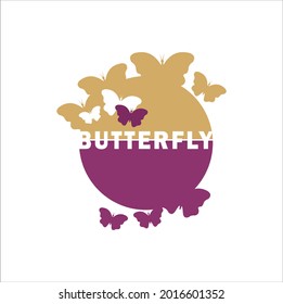 beautiful butterfly icon that can be used according to the designer's needs