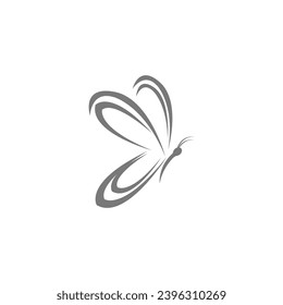 Beautiful butterfly logo and symbol template vector icon illustration