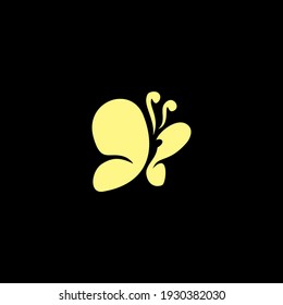 Beautiful Butterfly Logo Template Vector icon design