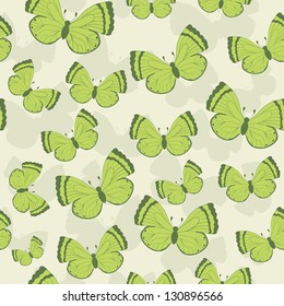 Beautiful butterfly pattern. Vector illustration