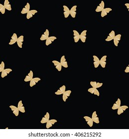 Beautiful Butterfly Pattern. Vector illustration. Vector butterflies pattern. Abstract seamless background. Butterfly Seamless Pattern. Seamless Background with white butterflies. Vector eps10