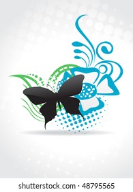 Beautiful butterfly vector art