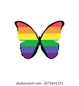 A beautiful butterfly vector artwork