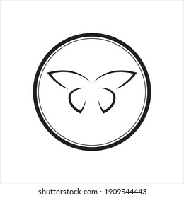 Beautiful Butterfly Vector icon design