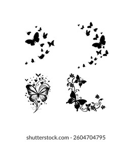 Beautiful butterfly with vibrant wings, symbolizing transformation, freedom, nature, elegance, and grace in a delicate design.