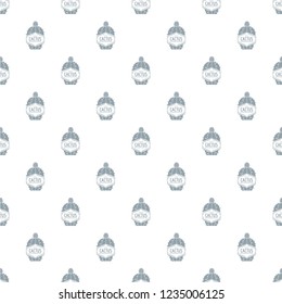 Beautiful cactus pattern vector seamless repeat for any web design