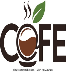 A Beautiful Cafe Logo for Coffee shop