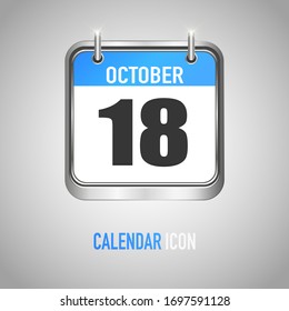 Beautiful calendar. Date, day, month. Vector illustration background for reminder, app, UI, event, holiday, office document, icon and logo. isolated flat object and symbol. from year collection