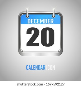 Beautiful calendar. Date, day, month. Vector illustration background for reminder, app, UI, event, holiday, office document, icon and logo. isolated flat object and symbol. from year collection