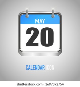 Beautiful calendar. Date, day, month. Vector illustration background for reminder, app, UI, event, holiday, office document, icon and logo. isolated flat object and symbol. from year collection