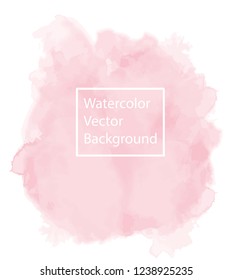 Bonito y tranquilo fondo vectorial color rosa pastel, aislado en blanco. Perfecto para sus diseños y para la tranquilidad del ambiente. EPS 10 