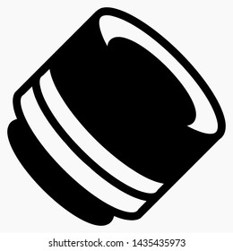Beautiful camera lens icon. Vector icon.