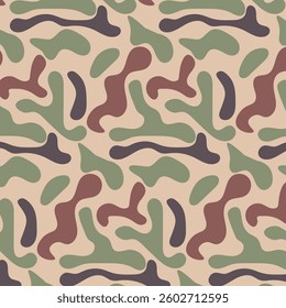 Beautiful Camouflage seamless pattern design