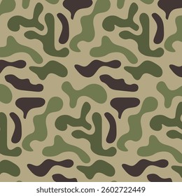 Beautiful Camouflage seamless pattern design