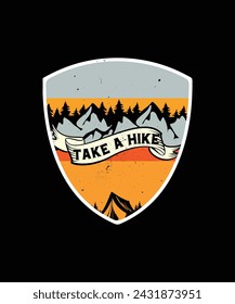 beautiful camping design vector arts