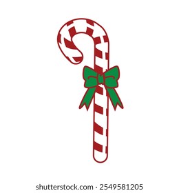 Um fundo de cana de doce bonito perfeito para decorações de Natal, temas de férias e desenhos festivos.
