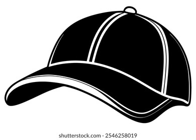 A beautiful cap vector art in white background illustration.