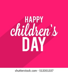 A beautiful card of children's day.