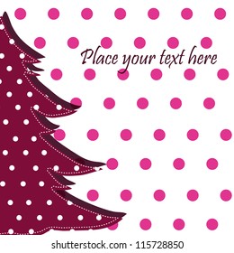 Beautiful card with Christmas