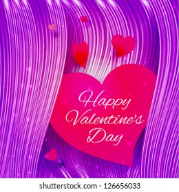Beautiful card with heart